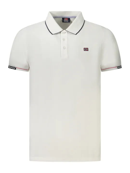 "NORWAY 1963 Poloshirts im Sale | Norwegisches Poloshirt 1963 Kurzarm mit Kontrastdetails online kaufen"|Planet-Deluxe