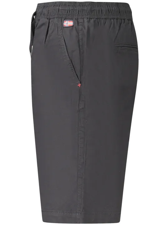 "NORWAY 1963 Hosen im Sale | Bermuda Chino Hose mit Kordelzug und Logo - Schwarz online kaufen"|Planet-Deluxe