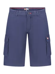 "NORWAY 1963 Hosen im Sale | Bermuda Cargo Hose mit 4 Taschen und Logo Norway 1963 Navy online kaufen"|Planet-Deluxe