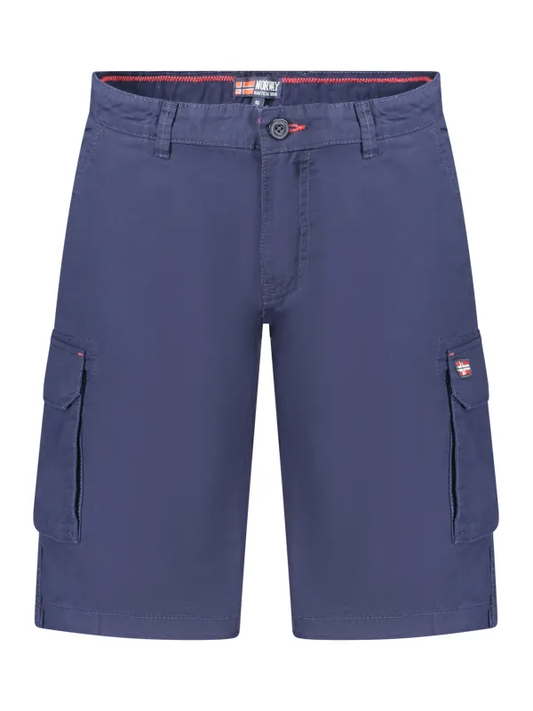 "NORWAY 1963 Hosen im Sale | Bermuda Cargo Hose mit 4 Taschen und Logo Norway 1963 Navy online kaufen"|Planet-Deluxe "NORWAY 1963 Hosen im Sale | Bermuda Cargo Hose mit 4 Taschen und Logo Norway 1963 Navy online kaufen"|Planet-Deluxe