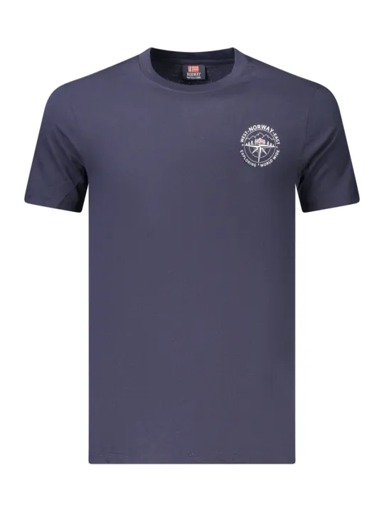 "NORWAY 1963 T-Shirts im Sale | NORWAY 1963 KURZARM TSHIRT RUNDHALS LOGO BLAU online kaufen"|Planet-Deluxe