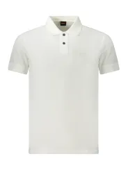 "Boss Poloshirts im Sale | Kurzarm Polo mit 2 Knöpfen und Logo von Boss online kaufen"|Planet-Deluxe