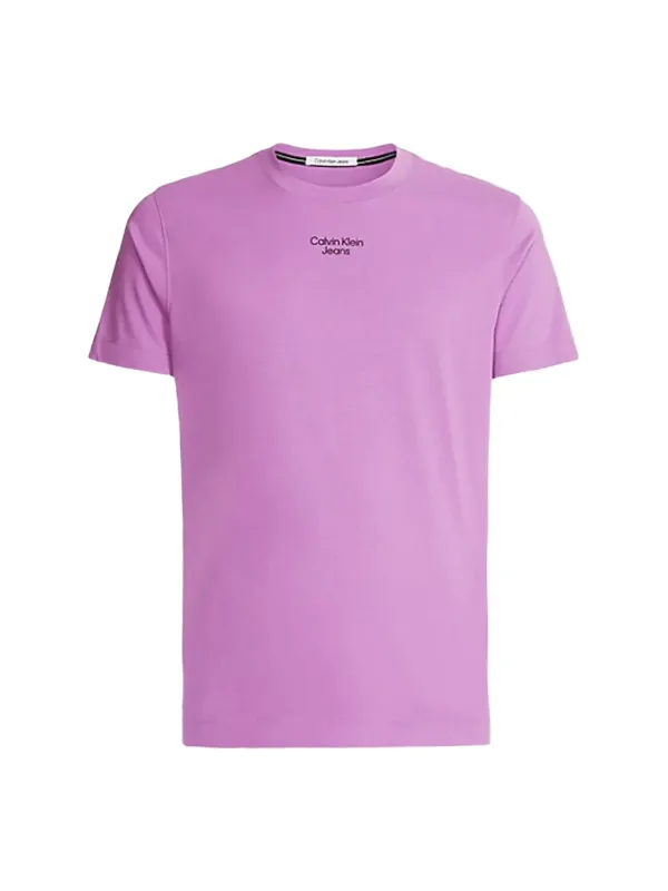 Lila Calvin Klein Jeans T-Shirt Lila Calvin Klein Jeans T-Shirt