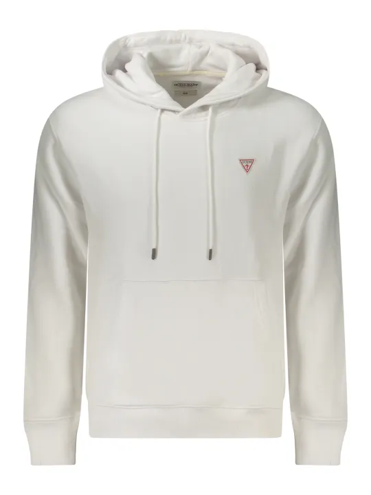 Guess Bio Kapuzenpullover Slim Fit mit Tasche - Sweatshirt