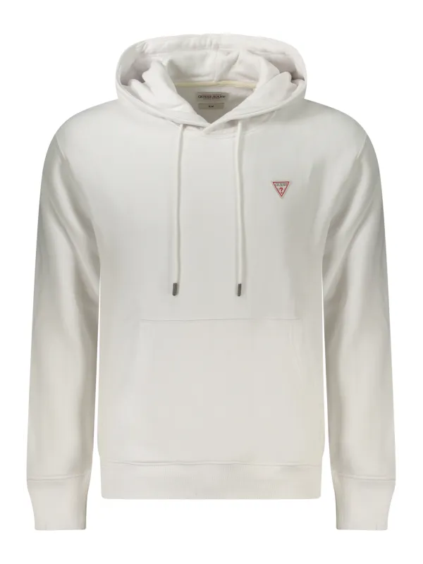 Guess Bio Kapuzenpullover Slim Fit mit Tasche - Sweatshirt