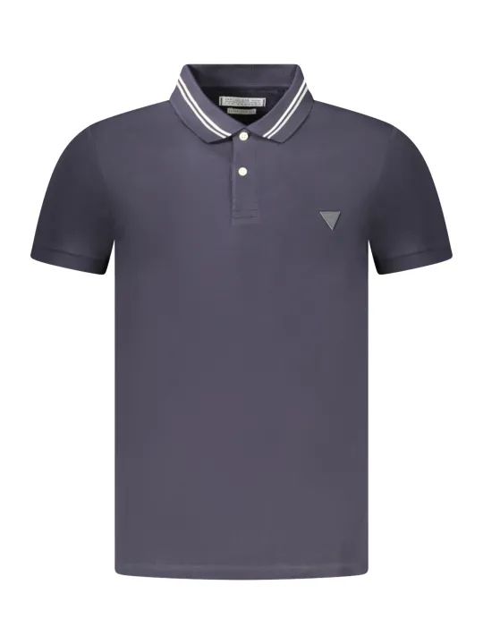 "GUESS JEANS Poloshirts im Sale | Guess Jeans Poloshirt Slim Fit mit Kontrastdetails und Logo online kaufen"|Planet-Deluxe