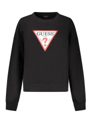 GUESS JEANS Schwarzes Sweatshirt – Stilvoll & Bequem