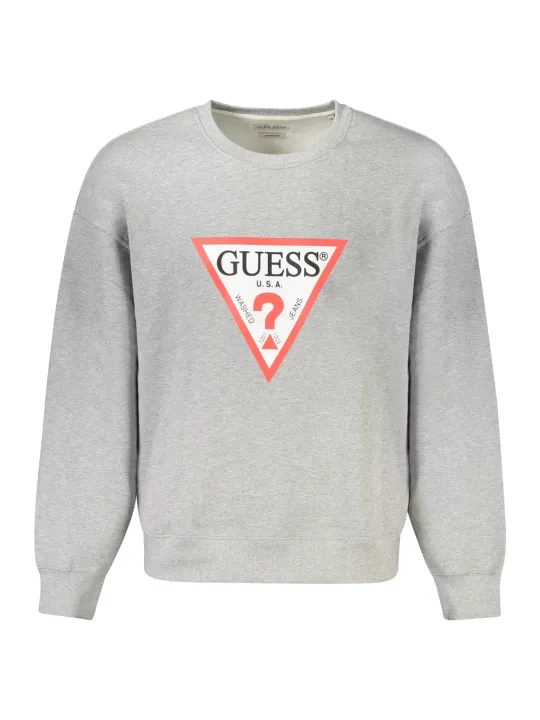GUESS JEANS Oversize Sweatshirt aus Bio-Baumwolle