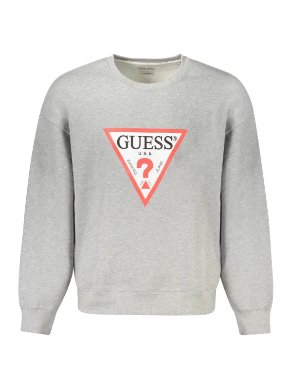 GUESS JEANS Oversize Sweatshirt aus Bio-Baumwolle
