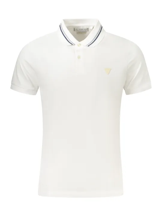 "GUESS JEANS Poloshirts im Sale | Kurzarm Poloshirt Extra Slim Fit Kontrastdetails Guess Jeans online kaufen"|Planet-Deluxe