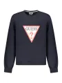 "Guess Bio-Baumwolle Sweatshirt mit Logo - Rundhals, Lässig"