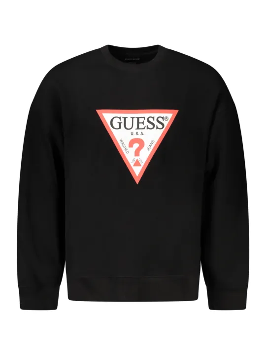 "Guess Jeans Oversize Sweatshirt - Bio-Baumwolle & Logo-Print"