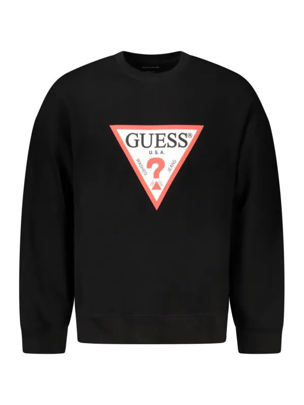 "Guess Jeans Oversize Sweatshirt - Bio-Baumwolle & Logo-Print" "Guess Jeans Oversize Sweatshirt - Bio-Baumwolle & Logo-Print"