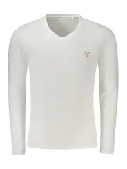 "GUESS JEANS T-Shirts im Sale | Guess Bio-Baumwolle V-Shirt Super Slim mit Logo Applikation online kaufen"|Planet-Deluxe