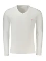 "GUESS JEANS T-Shirts im Sale | Guess Bio-Baumwolle V-Shirt Super Slim mit Logo Applikation online kaufen"|Planet-Deluxe