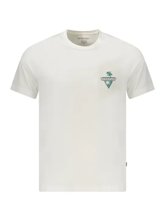 "GUESS JEANS T-Shirts im Sale | Bio Baumwolle TShirt mit Logo und Print von Guess Jeans online kaufen"|Planet-Deluxe