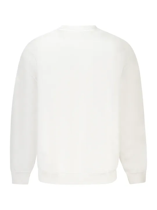 "GUESS JEANS Sweatshirts im Sale | Bio Baumwolle Rundhals Sweatshirt mit Logo Print online kaufen"|Planet-Deluxe