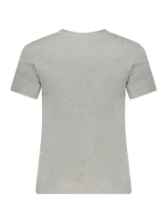 GUESS JEANS T-Shirt: Stilvolles Design in Grau-Melange