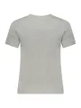 GUESS JEANS T-Shirt: Stilvolles Design in Grau-Melange