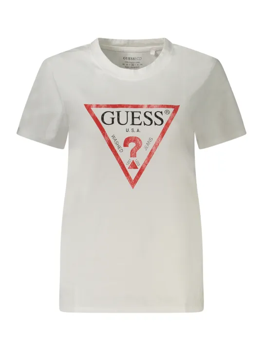GUESS JEANS Damen T-Shirt W2BI69K8FQ1_BIG011 - Stilvoll & Modern
