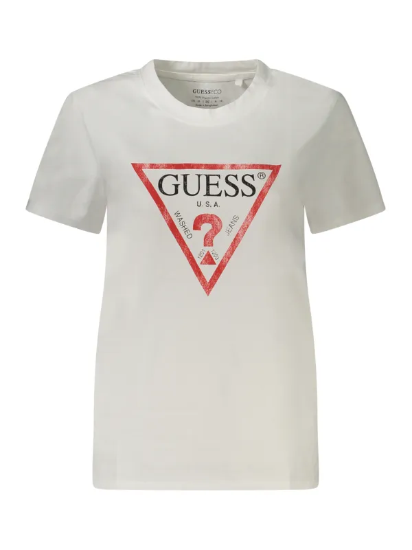 GUESS JEANS Damen T-Shirt W2BI69K8FQ1_BIG011 - Stilvoll & Modern