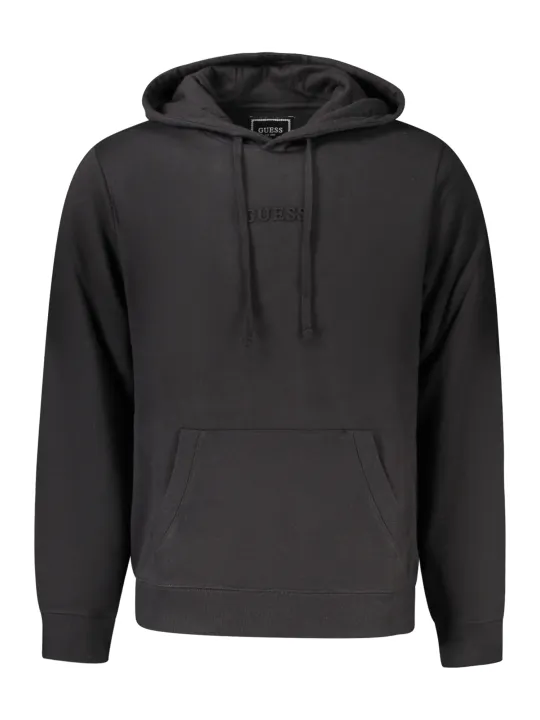 "GUESS JEANS Sweatshirts im Sale | Bio-Baumwolle Kapuzenpullover mit Tasche und Logo-Druck online kaufen"|Planet-Deluxe