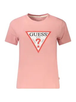 Guess Jeans Slim Fit T-Shirt: Bio-Baumwolle & Print