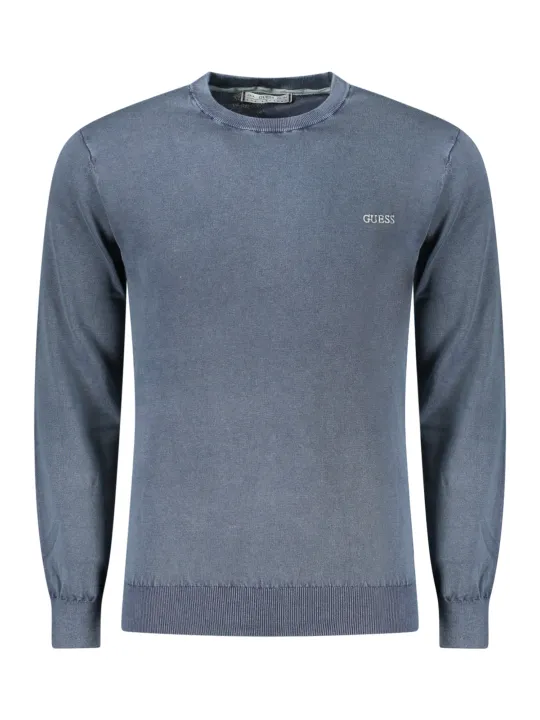 "GUESS JEANS Pullover im Sale | Bio-Baumwolle Pullover mit Stickerei Guess Jeans Logo online kaufen"|Planet-Deluxe