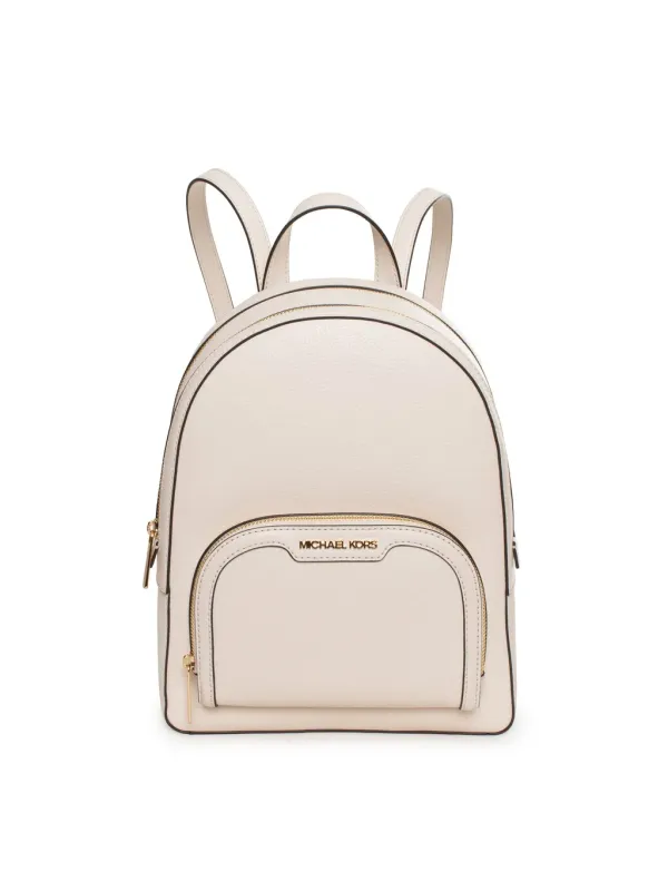 "Michael Kors Rucksäcke im Sale | Michael Kors Damen Leder Rucksack mit Zipper und Logo online kaufen"|Planet-Deluxe