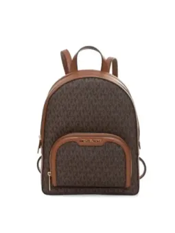 Michael Kors Damen Rucksack Braun mit Logo - Stilvoll & Elegant