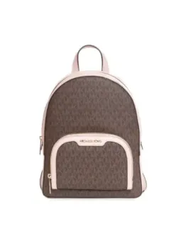 Michael Kors Damen Rucksack Powderblush Zipper 35x25x11cm