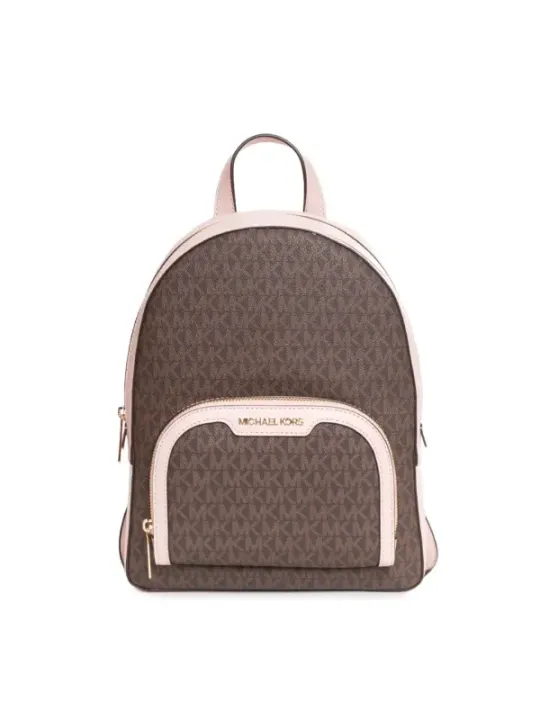 "Michael Kors Rucksäcke im Sale | Damen Rucksack Michael Kors Powderblush Zipper 35x25x11 cm online kaufen"|Planet-Deluxe