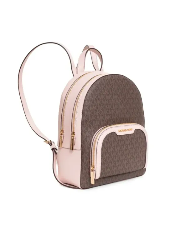 "Michael Kors Rucksäcke im Sale | Damen Rucksack Michael Kors Powderblush Zipper 35x25x11 cm online kaufen"|Planet-Deluxe