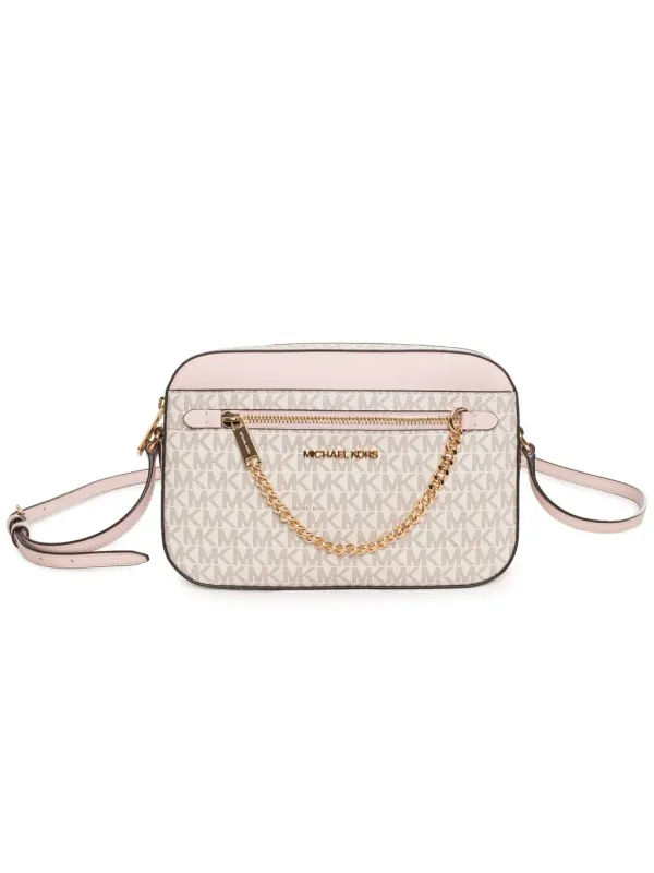 "Michael Kors Umhängetaschen im Sale | Michael Kors Damen Umhängetasche Blush Multi Logo Design online kaufen"|Planet-Deluxe