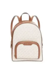 "Michael Kors Rucksäcke im Sale | "Damen Rucksack Vanilla von Michael Kors mit Zipper und Logo" online kaufen"|Planet-Deluxe