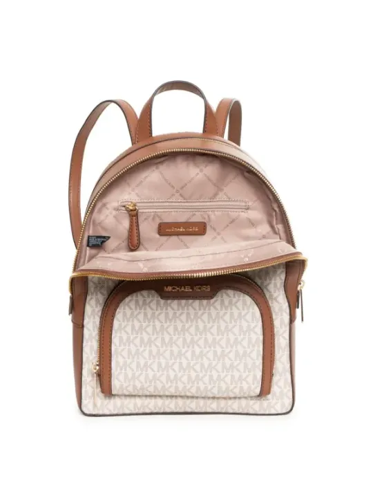 "Michael Kors Rucksäcke im Sale | "Damen Rucksack Vanilla von Michael Kors mit Zipper und Logo" online kaufen"|Planet-Deluxe