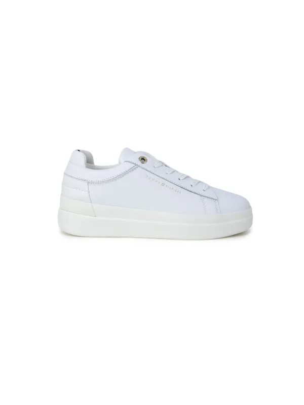Weiße Tommy Hilfiger Jeans Sneaker