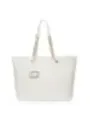 "Egon Von Furstenberg Handtaschen im Sale | Damen Schultertasche PU mit Zipper und Logo, 46x30x15 cm online kaufen"|Planet-Deluxe
