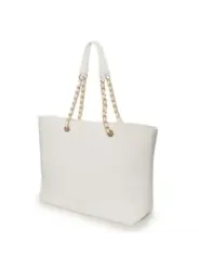 "Egon Von Furstenberg Handtaschen im Sale | Damen Schultertasche PU mit Zipper und Logo, 46x30x15 cm online kaufen"|Planet-Deluxe