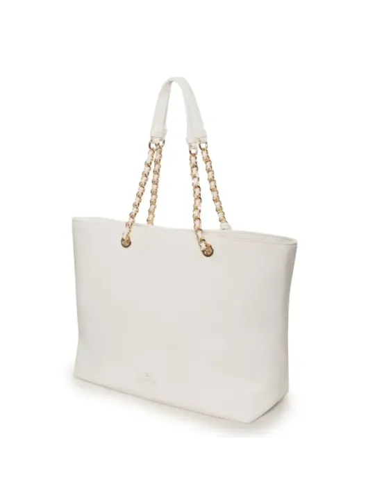 "Egon Von Furstenberg Handtaschen im Sale | Damen Schultertasche PU mit Zipper und Logo, 46x30x15 cm online kaufen"|Planet-Deluxe