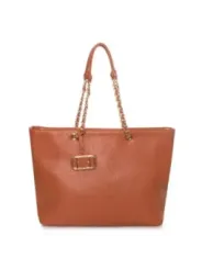 "Egon Von Furstenberg Handtaschen im Sale | Damen Schultertasche Polyurethan Zipper Logo 46x30x15 cm online kaufen"|Planet-Deluxe