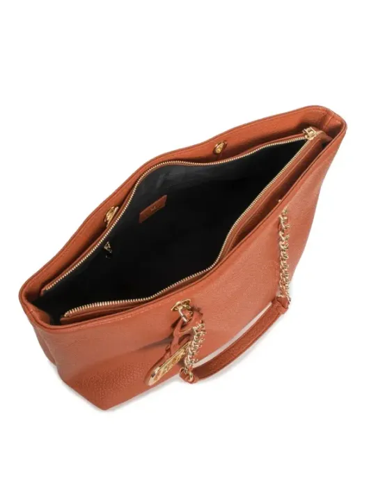 "Egon Von Furstenberg Handtaschen im Sale | Damen Schultertasche Polyurethan Zipper Logo 46x30x15 cm online kaufen"|Planet-Deluxe
