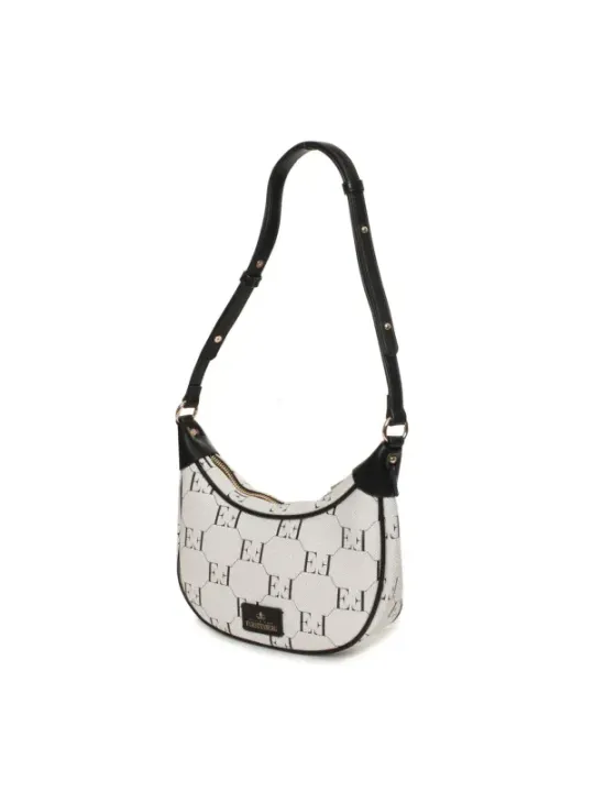 "Egon Von Furstenberg Handtaschen im Sale | Egon Von Furstenberg Damen Schultertasche mit Zipper und Logo online kaufen"|Planet-Deluxe