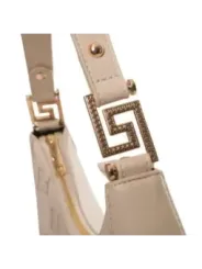 "Egon Von Furstenberg Handtaschen im Sale | Egon Von Furstenberg Damen Schultertasche mit Zipper und Logo online kaufen"|Planet-Deluxe