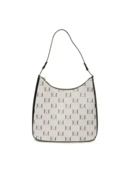 Damen Schultertasche PU Reißverschluss - Egon Furstenberg