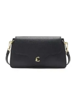 Coccinelle Damen Leder Umhängetasche mit Magnetverschluss