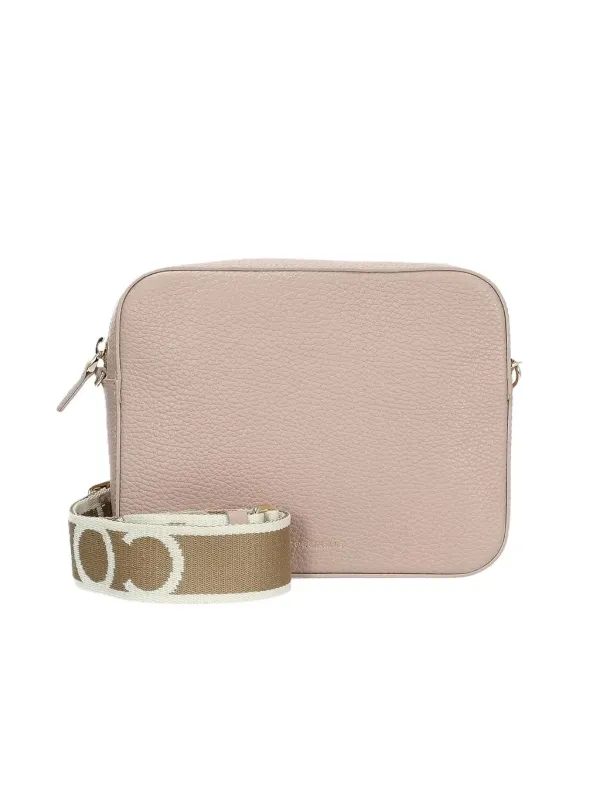 "Coccinelle Umhängetaschen im Sale | Coccinelle Damen Leder Umhängetasche mit Zipper und Logo online kaufen"|Planet-Deluxe