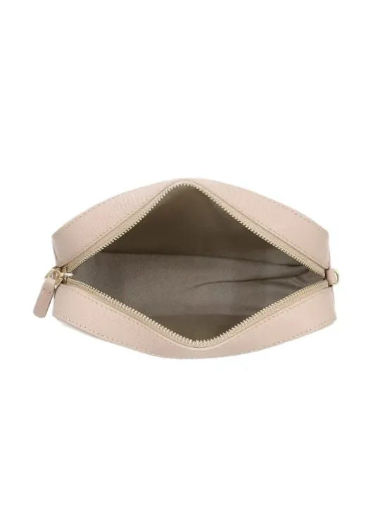 "Coccinelle Umhängetaschen im Sale | Coccinelle Damen Leder Umhängetasche mit Zipper und Logo online kaufen"|Planet-Deluxe
