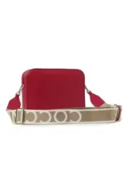 "Coccinelle Umhängetaschen im Sale | Coccinelle Damen Leder Umhängetasche mit Zipper und Logo online kaufen"|Planet-Deluxe