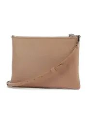 "Coccinelle Umhängetaschen im Sale | "Damen Leder Clutch mit Zipper und Logo von Coccinelle" online kaufen"|Planet-Deluxe